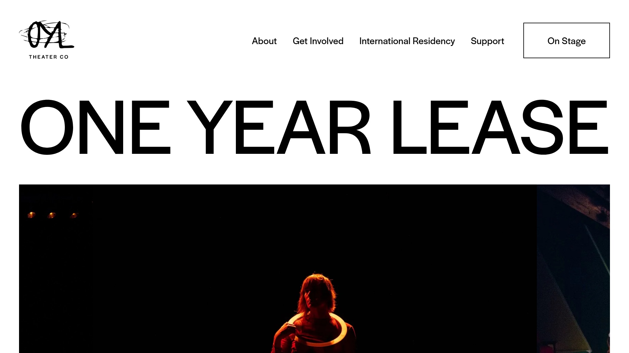 Screenshot of One Year Lease website — built by MOTS Technologies
