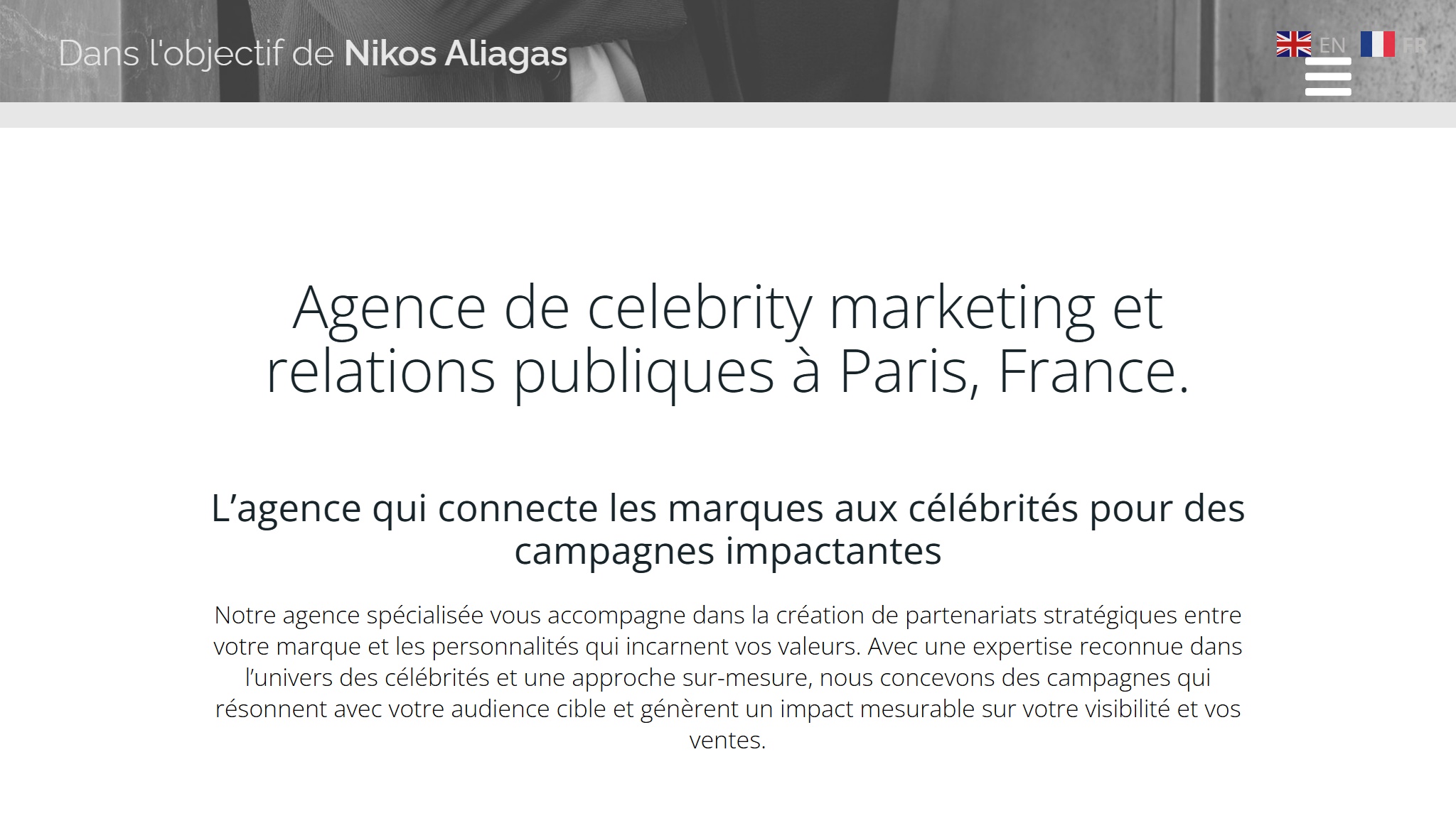 Ritter Consulting website scrolled view — built by MOTS Technologies