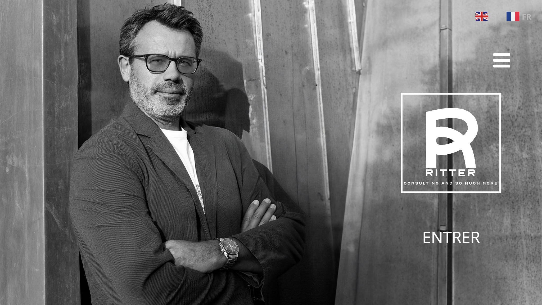 Screenshot of Ritter Consulting website — built by MOTS Technologies